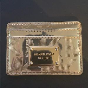 Michael Kors Logo Card Case